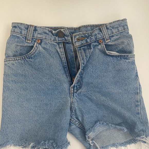 Vintage Levi jean shorts. - Picture 2 of 3
